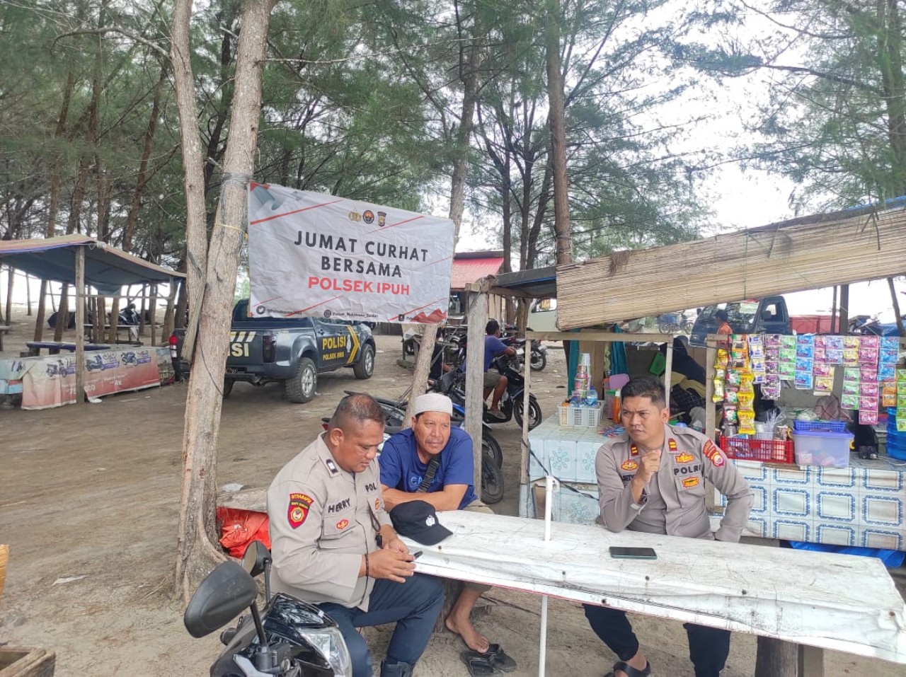 JUMAT CURHAT POLSEK IPUH 27 SEPTEMBER 2024