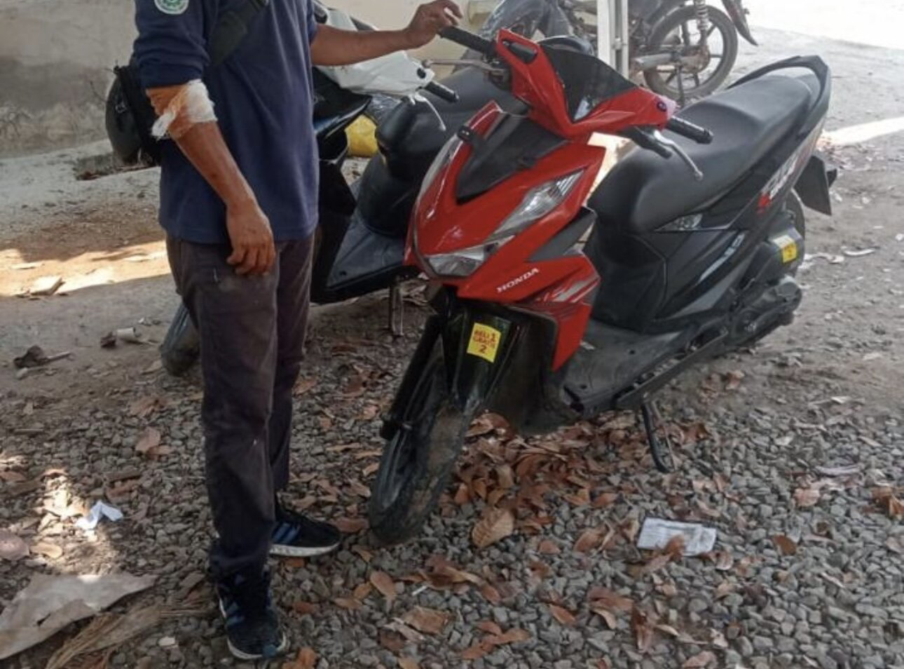 Aksi Bripka Rico Bawa Anak Istri Tangkap Komplotan Pencuri Motor Meski Sempat Ditembaki