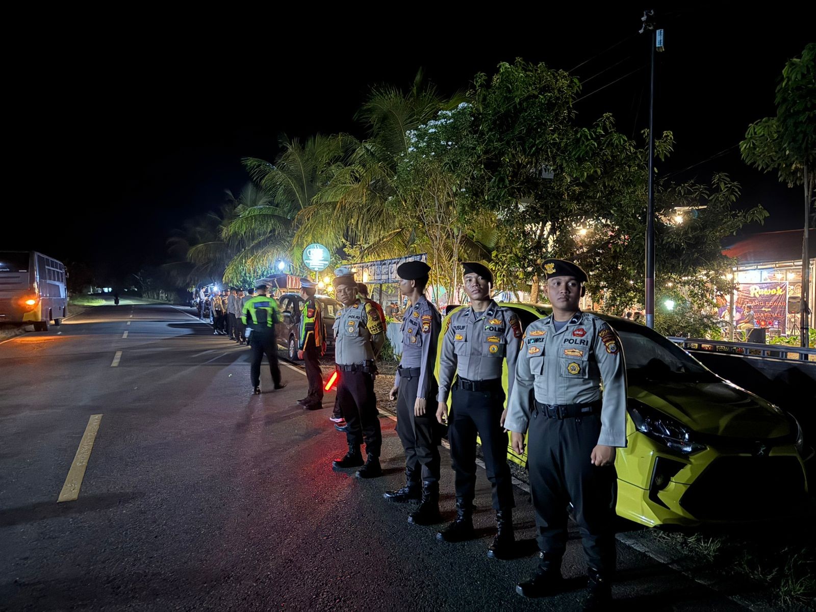 Polres Mukomuko Laksanakan Pengamanan Kampanye Pilkada 2024