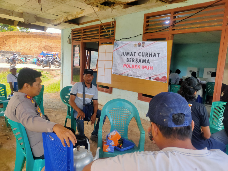 Jumat curhat polsek ipuh 29 November