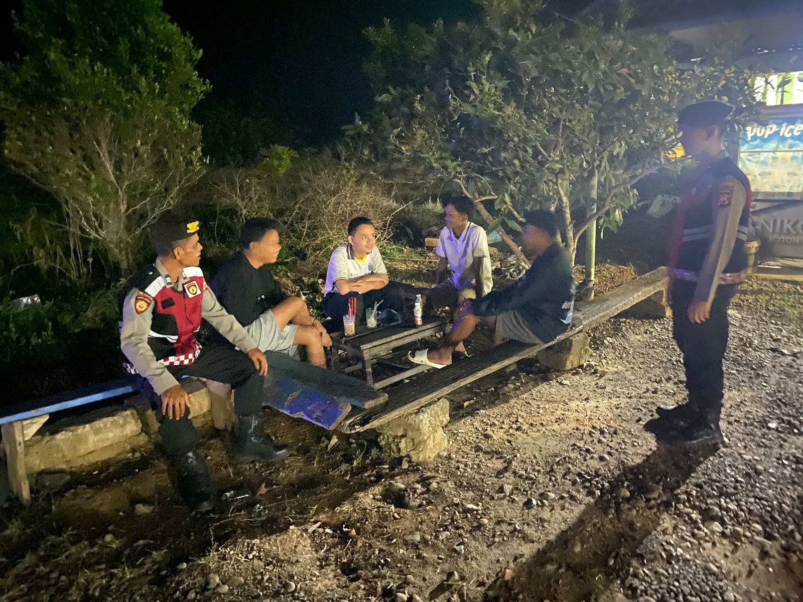 Patroli Kamtibmas Polres Mukomuko dan Polsek Jajaran Polres Mukomuko.