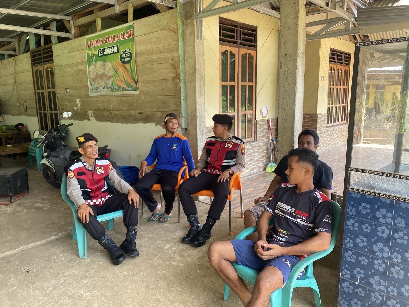 Sat Samapta Polres Mukomuko Pastikan Kondusifitas Wilayah Kabupaten Mukomuko.