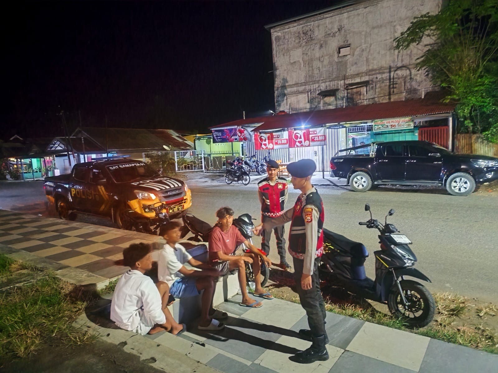 Dengan Terus Laksanakan Patroli Polres Mukomuko Ciptakan Keamanan Yang Kondusif di Wilayah Mukomuko