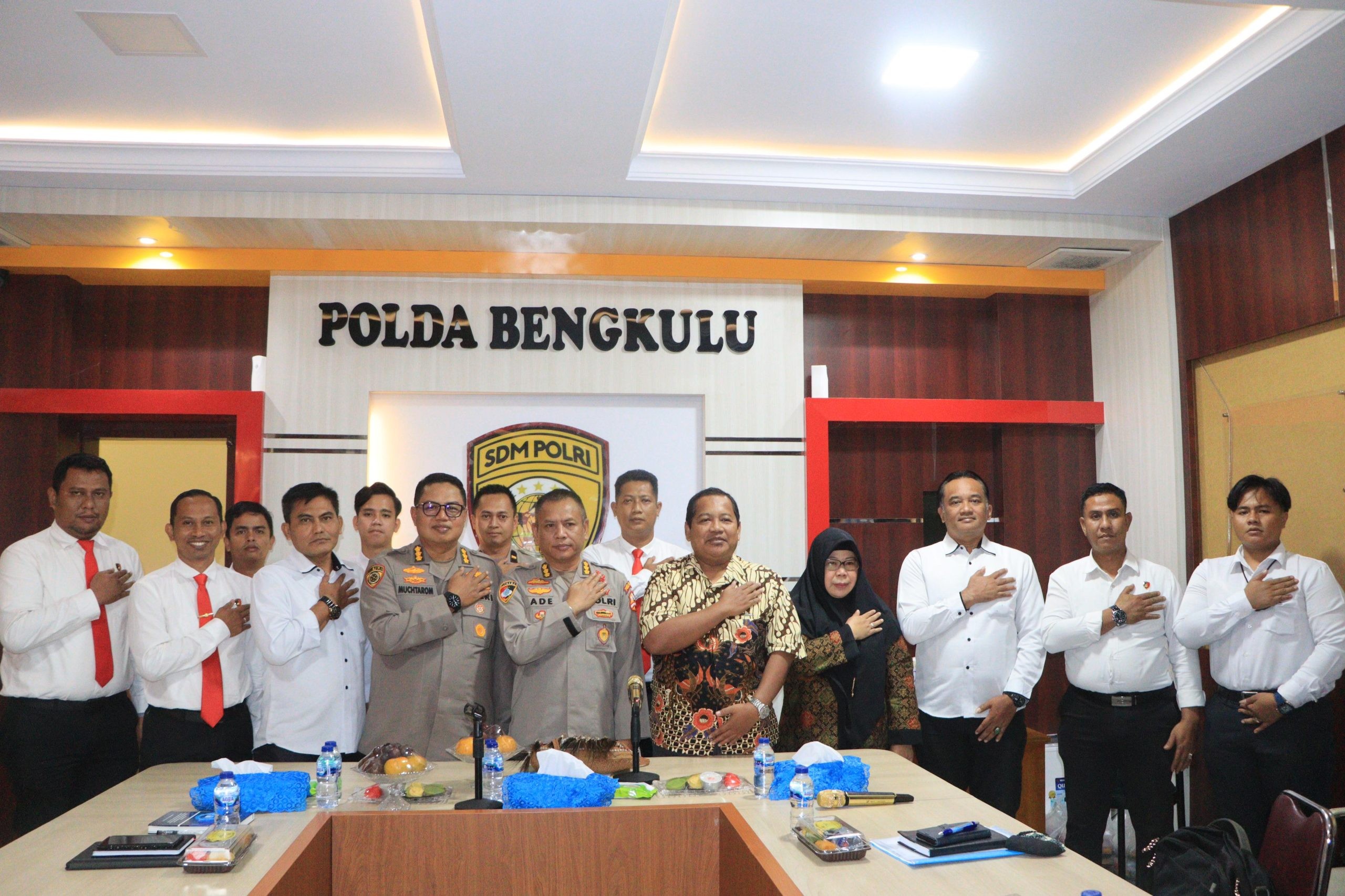 Lakukan Penelitian Strategi Polisi Siber Polri 4.0, Polda Bengkulu Kedatangan Tim Puslitbang Polri