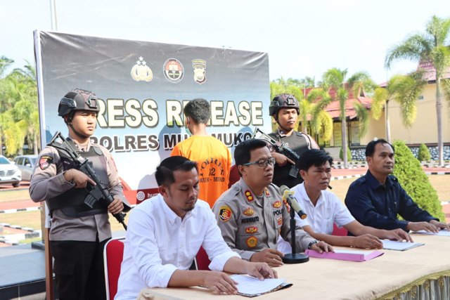 Polres Mukomuko Ungkap Dugaan Penipuan dan atau Penggelapan, Kerugian Korban Rp 924 Juta