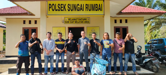 Polsek Sungai Rumbai Berhasil Menangkap DPO Pelaku Kejahatan