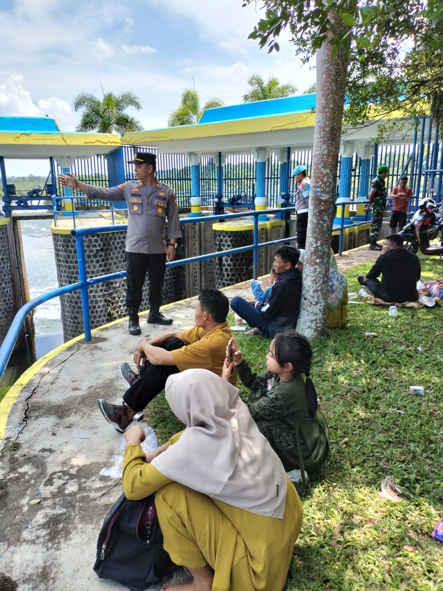 KAPOSPAM LEBARAN RAYON 1 PANTAU OBYEK WISATA