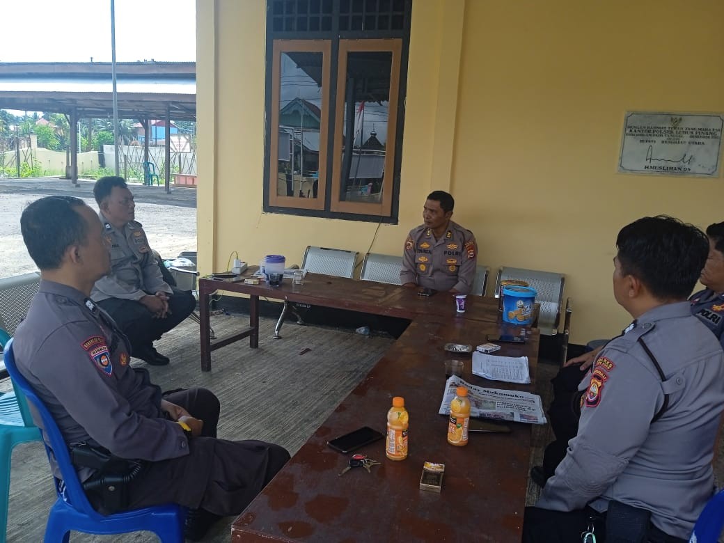 KABAG SDM POLRES MUKOMUKO SIDAK PERSONEL POLSEK LUBUK PINANG