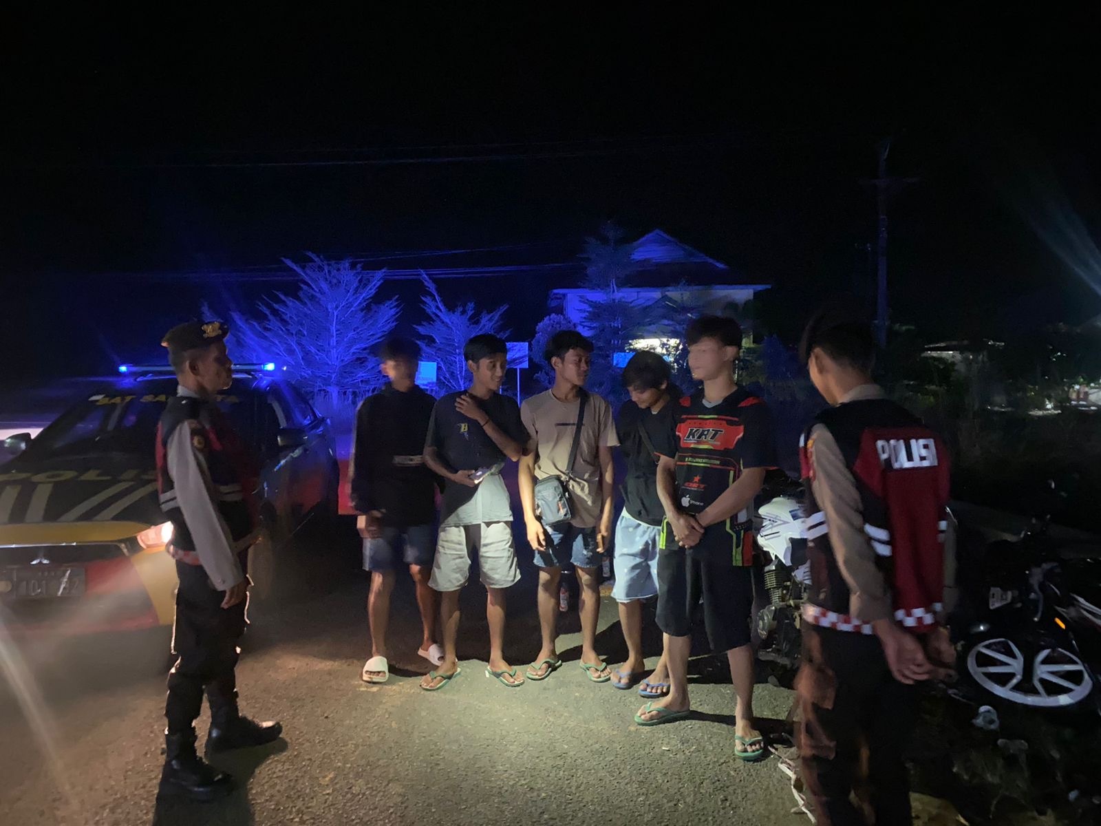 Polres Mukomuko Terus Tingkatkan Patroli Harkamtibmas.