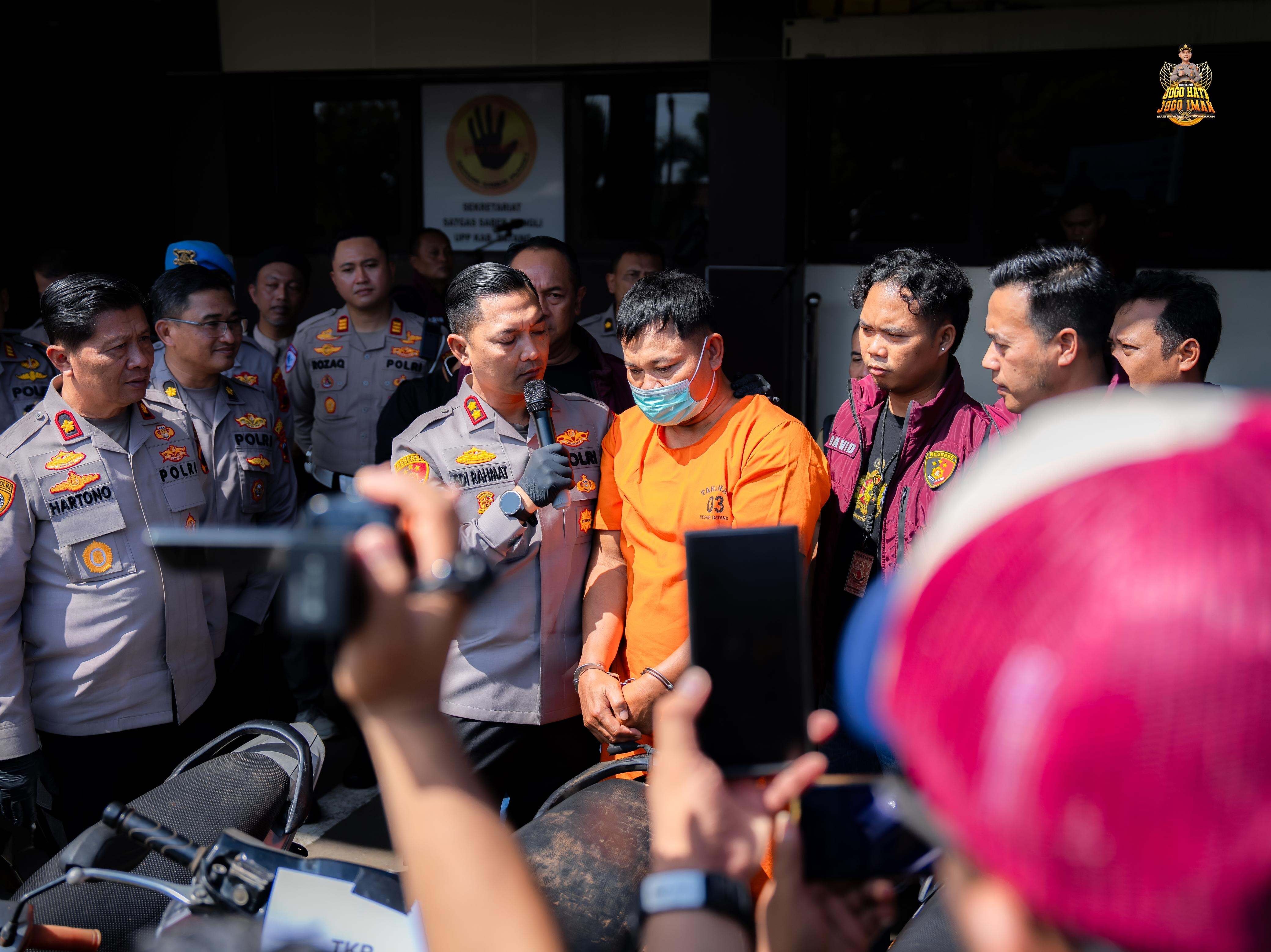 Kasus Curanmor, Polres Batang Bekuk Tujuh Pelaku dan 18 Motor